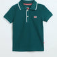 Kids Green Polo T-Shirt | Soft Cotton Piqué Casual | Milou Kids - Milou - Care. The Swiss WayPolo