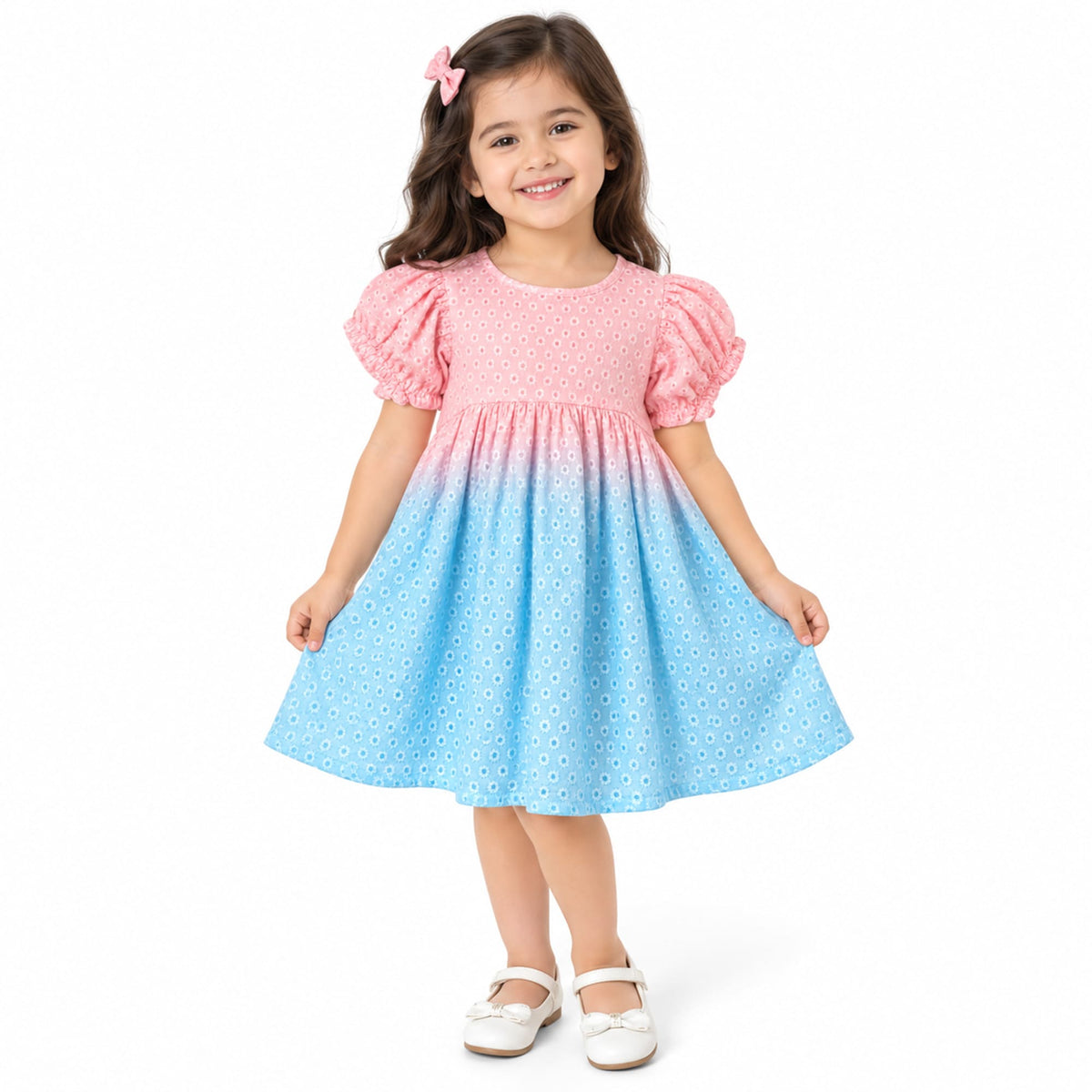 MILOU GIRLS HAKOBA DRESS - Milou - Care. The Swiss Way Milou - Care. The Swiss Way