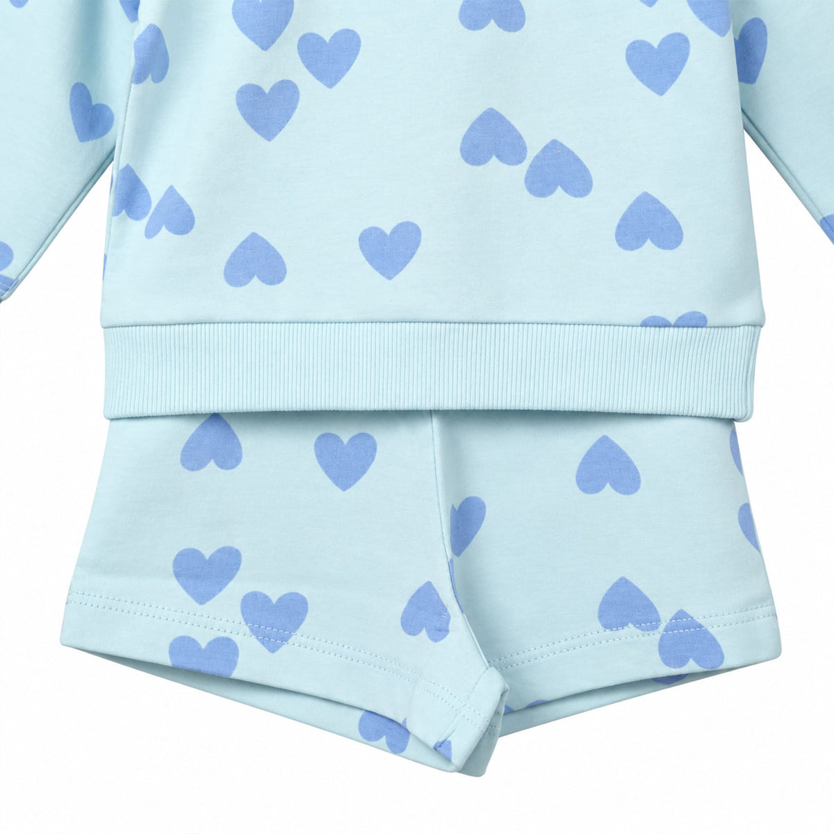 MILOU GIRLS SWEAT SHIRT WITH SHORTS - Milou - Care. The Swiss Way