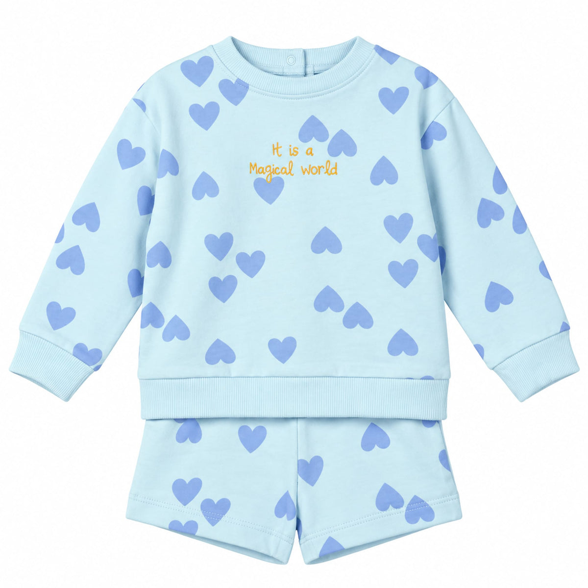 MILOU GIRLS SWEAT SHIRT WITH SHORTS - Milou - Care. The Swiss Way