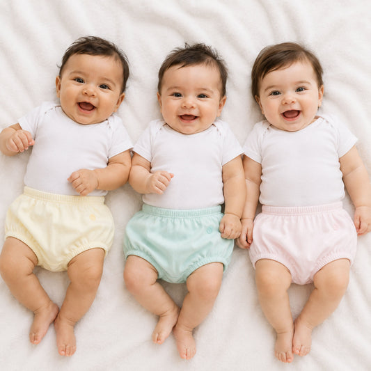 Milou Baby Cotton Bloomer Pack of 3 - Milou - Care. The Swiss Way