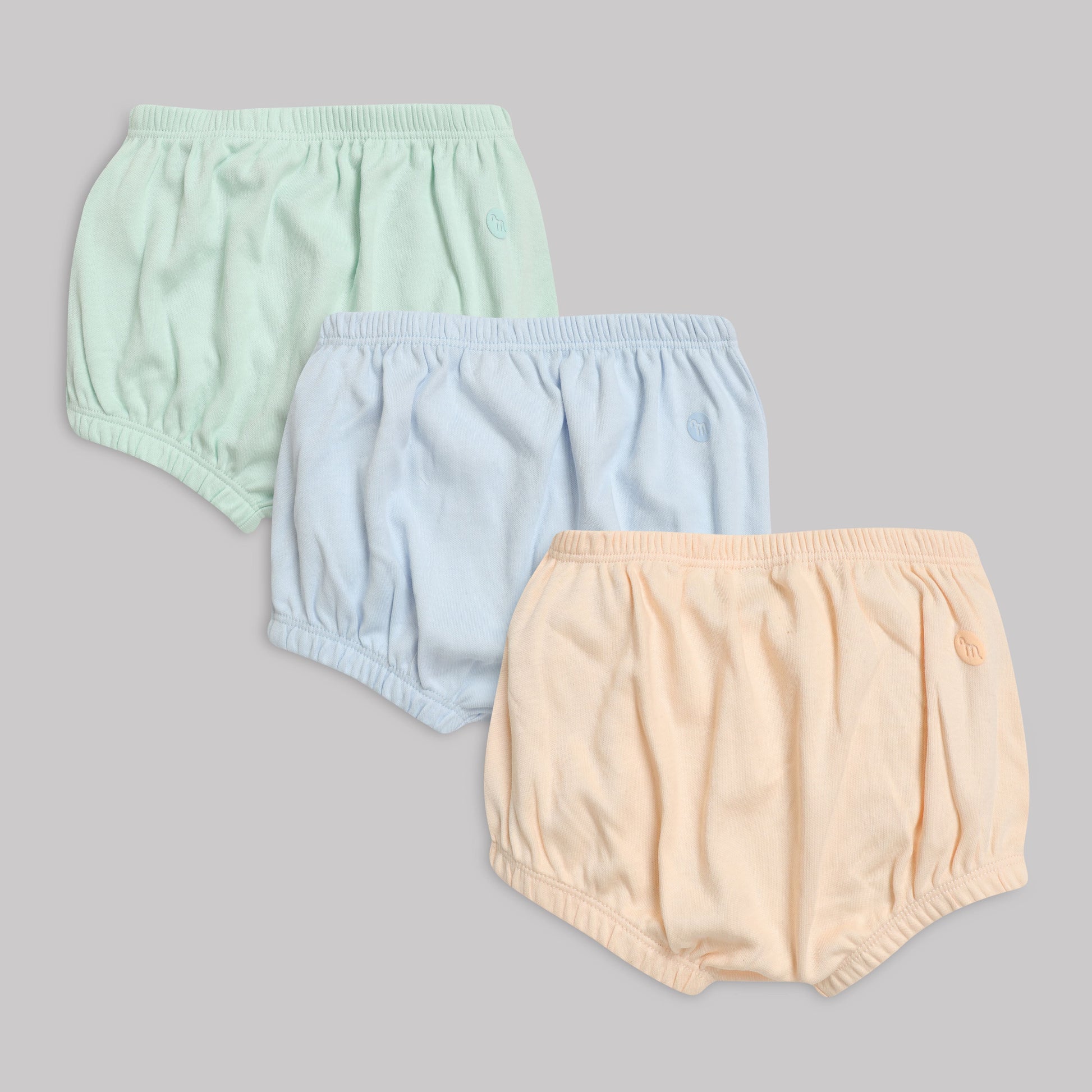 Milou Baby Cotton Bloomer Pack of 3 - Milou - Care. The Swiss Way Milou - Care. The Swiss Way