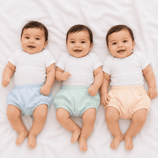 Milou Baby Cotton Bloomer Pack of 3 - Milou - Care. The Swiss Way