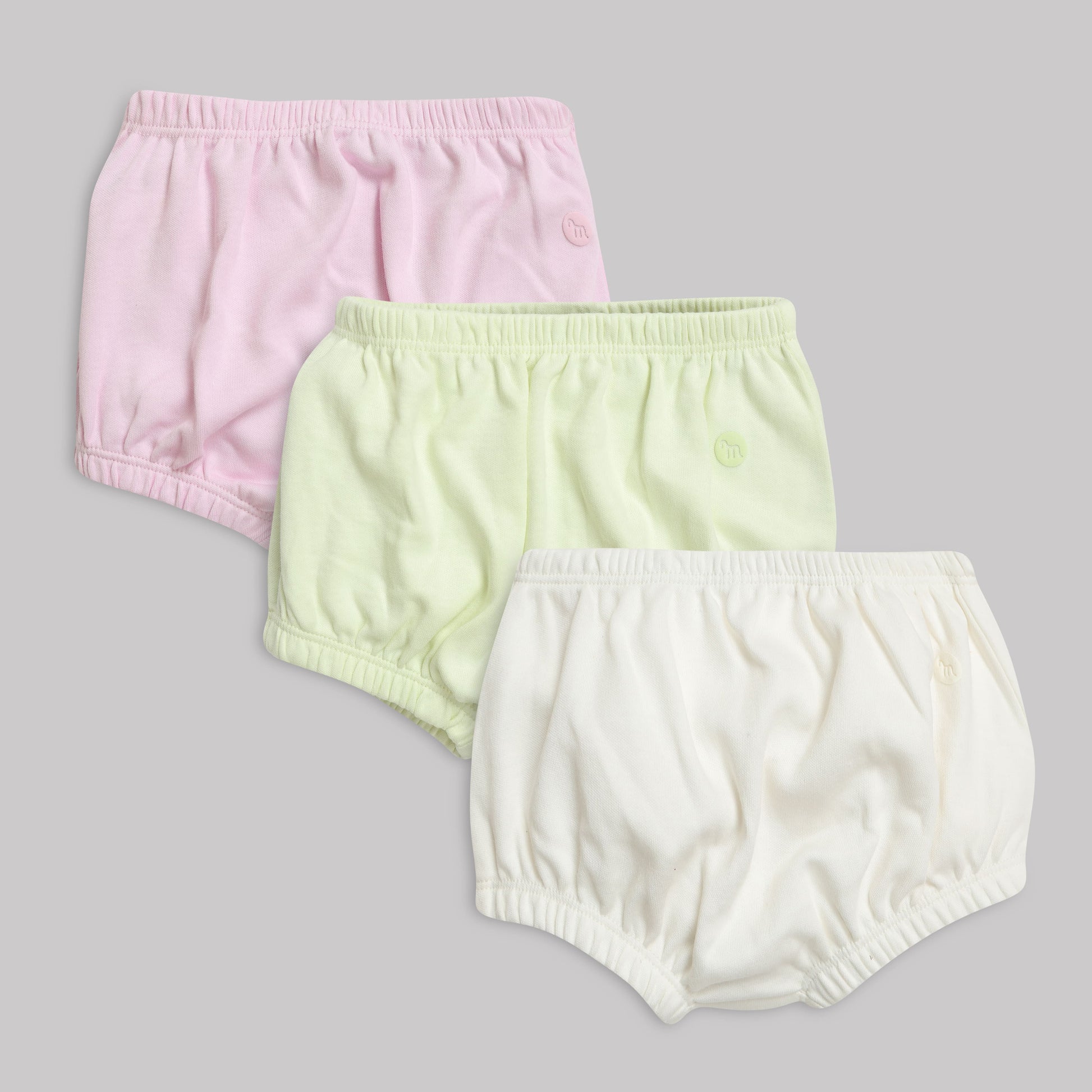 Milou Baby Cotton Bloomer Pack of 3 - Milou - Care. The Swiss Way Milou - Care. The Swiss Way