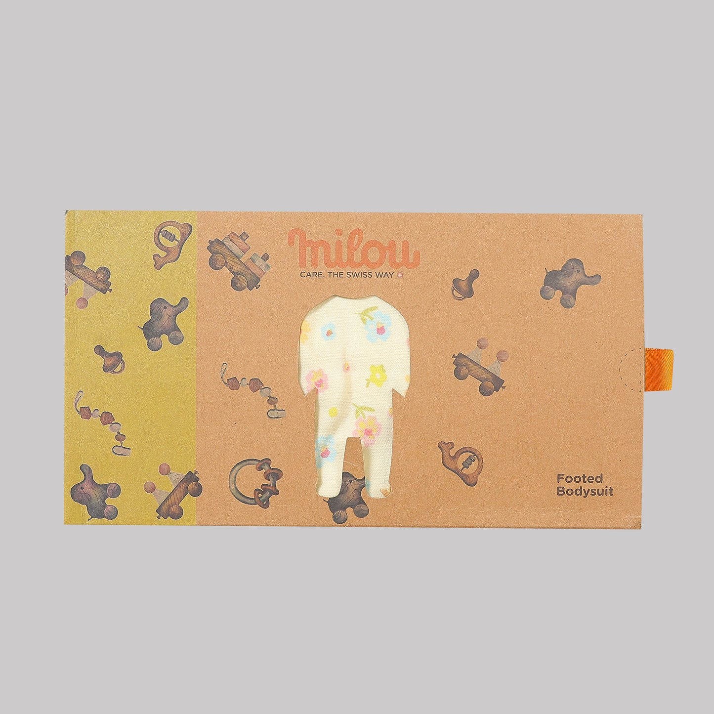 Milou Baby Cotton Footed Sleepsuit - Milou - Care. The Swiss Way