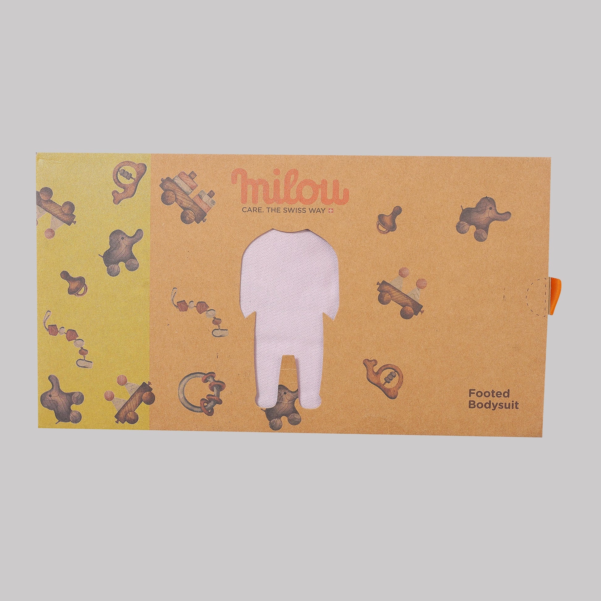 Milou Baby Cotton Footed Sleepsuit - Milou - Care. The Swiss Way Milou - Care. The Swiss Way