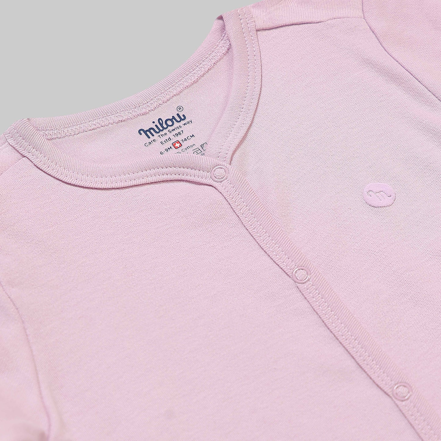 Milou Baby Cotton Footed Sleepsuit - Milou - Care. The Swiss Way