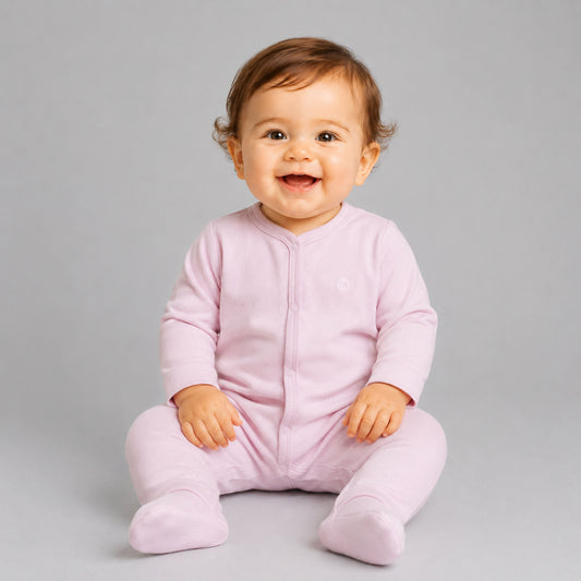 Milou Baby Cotton Footed Sleepsuit - Milou - Care. The Swiss Way
