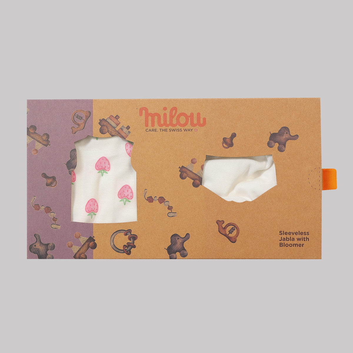 Milou Baby Cotton Jabla with Bloomer - Milou - Care. The Swiss Way
