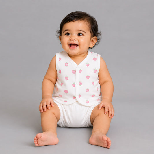 Milou Baby Cotton Jabla with Bloomer - Milou - Care. The Swiss Way
