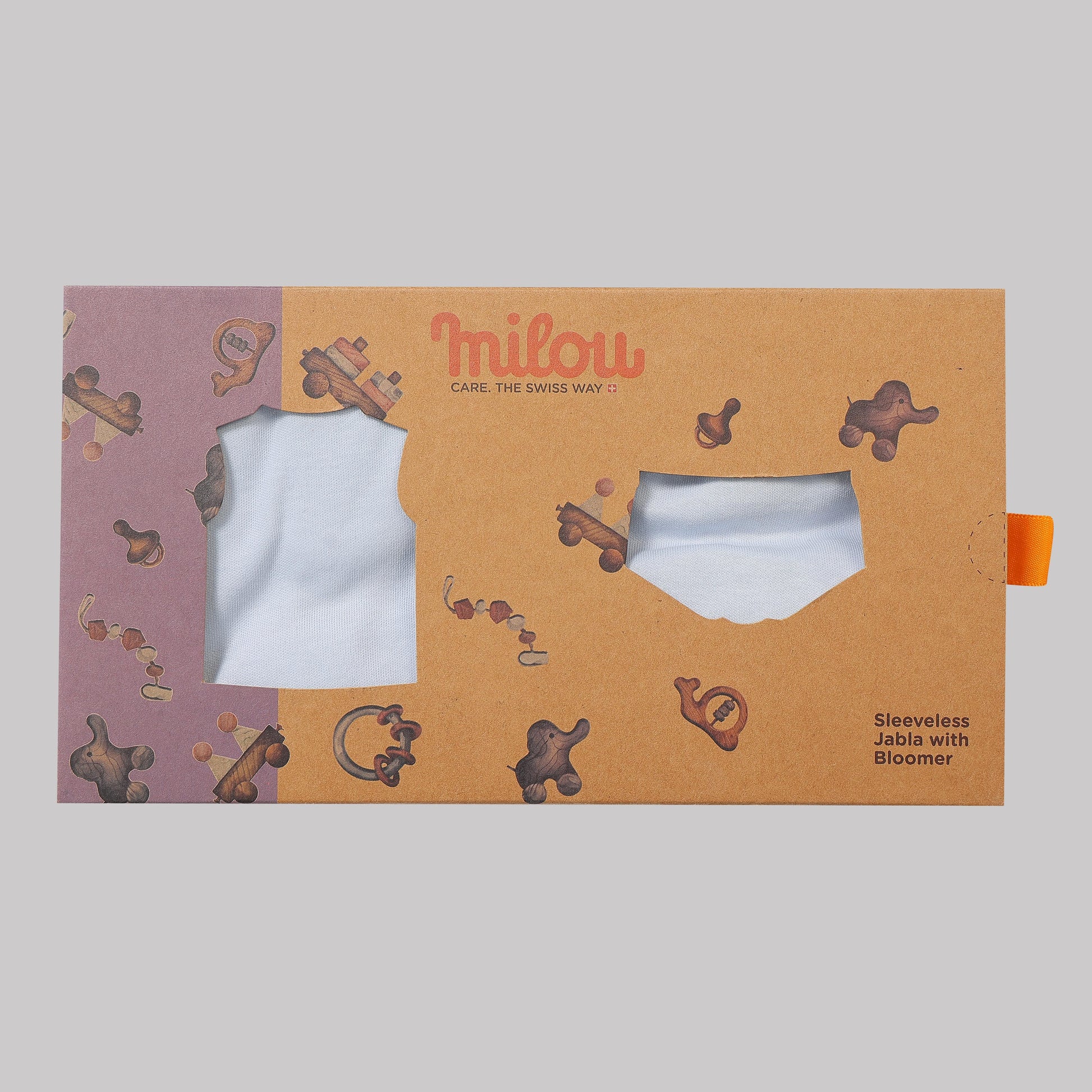Milou Baby Cotton Jabla with Bloomer - Milou - Care. The Swiss Way Milou - Care. The Swiss Way