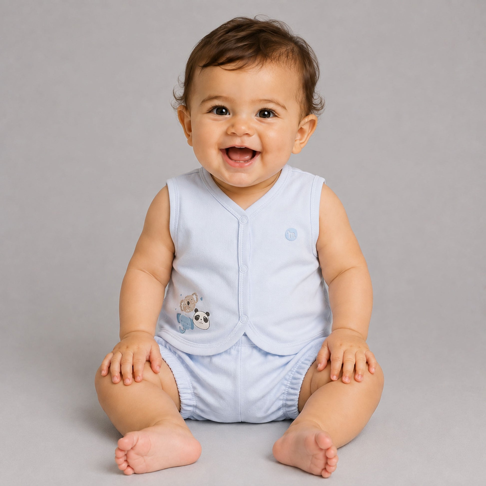 Milou Baby Cotton Jabla with Bloomer - Milou - Care. The Swiss Way Milou - Care. The Swiss Way