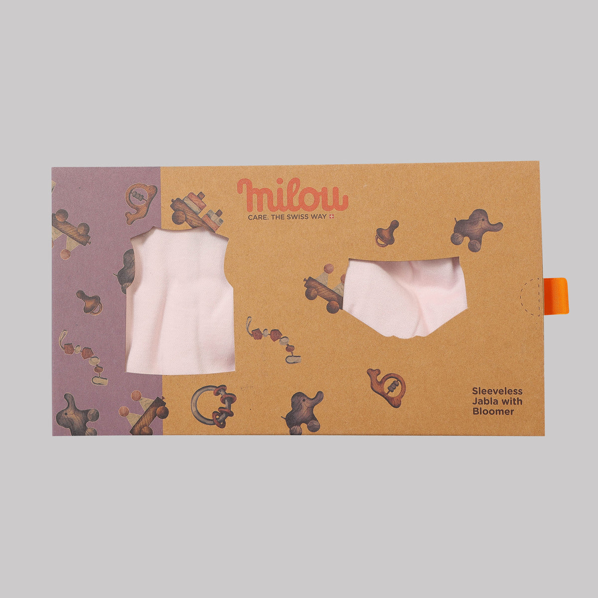 Milou Baby Cotton Jabla with Bloomer - Milou - Care. The Swiss Way
