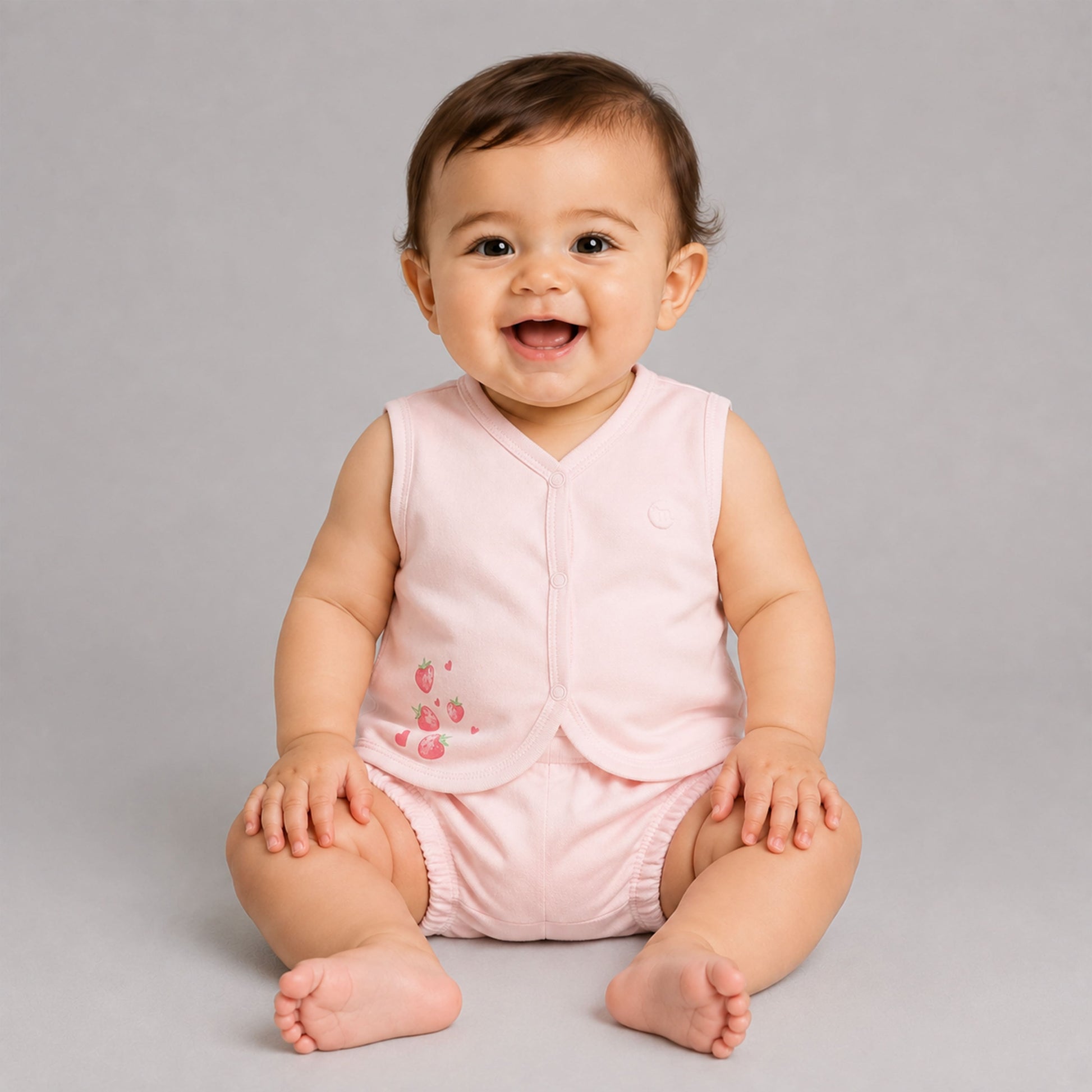 Milou Baby Cotton Jabla with Bloomer - Milou - Care. The Swiss Way Milou - Care. The Swiss Way