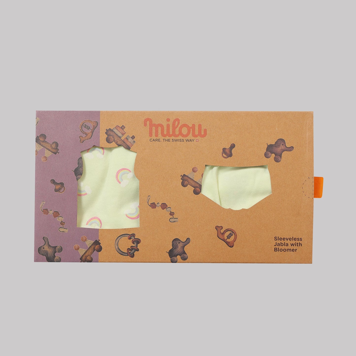 Milou Baby Cotton Jabla with Bloomer - Milou - Care. The Swiss Way
