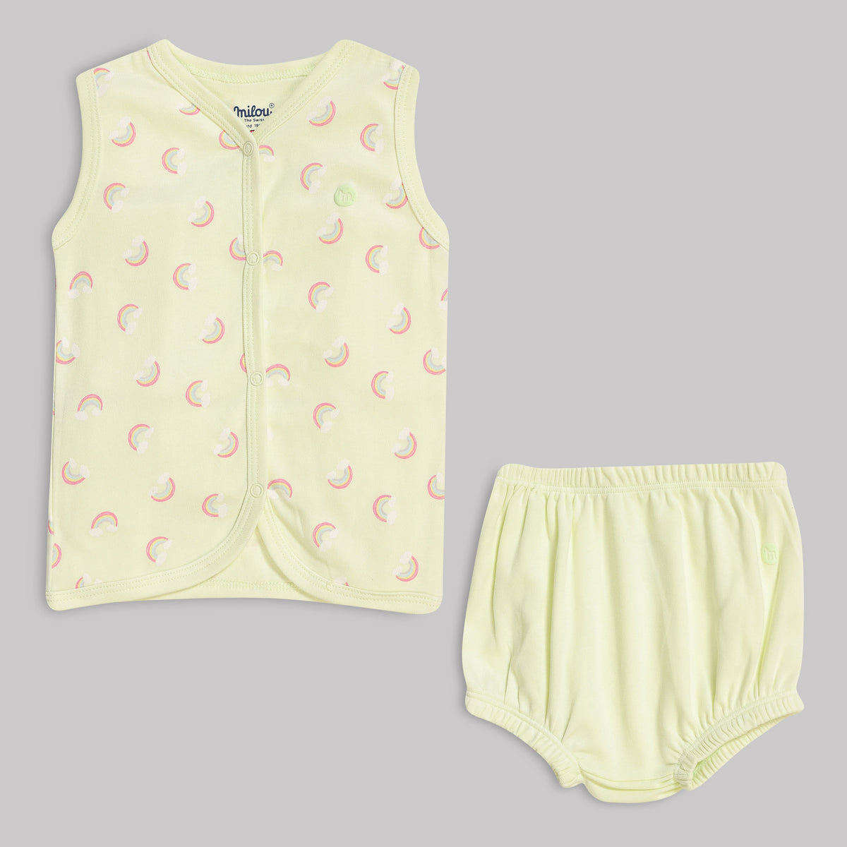 Milou Baby Cotton Jabla with Bloomer - Milou - Care. The Swiss Way