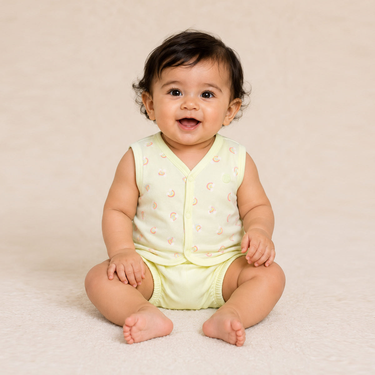 Milou Baby Cotton Jabla with Bloomer - Milou - Care. The Swiss Way