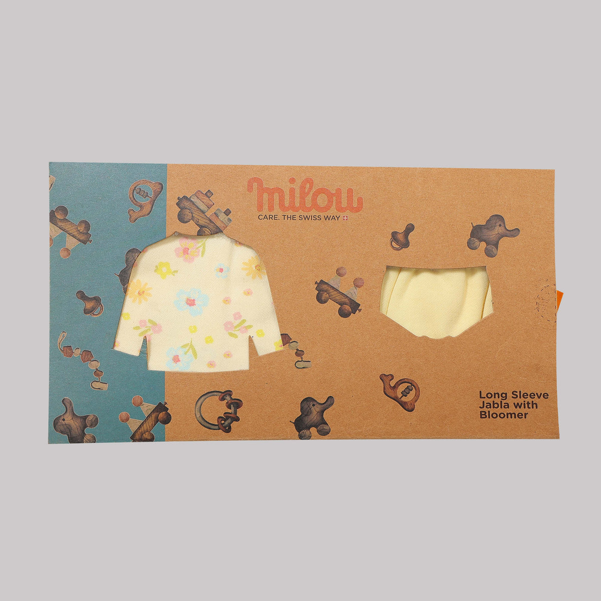 Milou Baby Cotton Jabla with Bloomer - Milou - Care. The Swiss Way Milou - Care. The Swiss Way