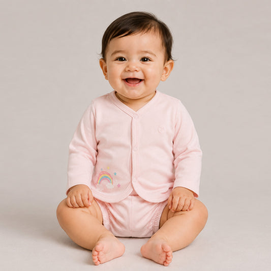 Milou Baby Cotton Jabla with Bloomer - Milou - Care. The Swiss Way