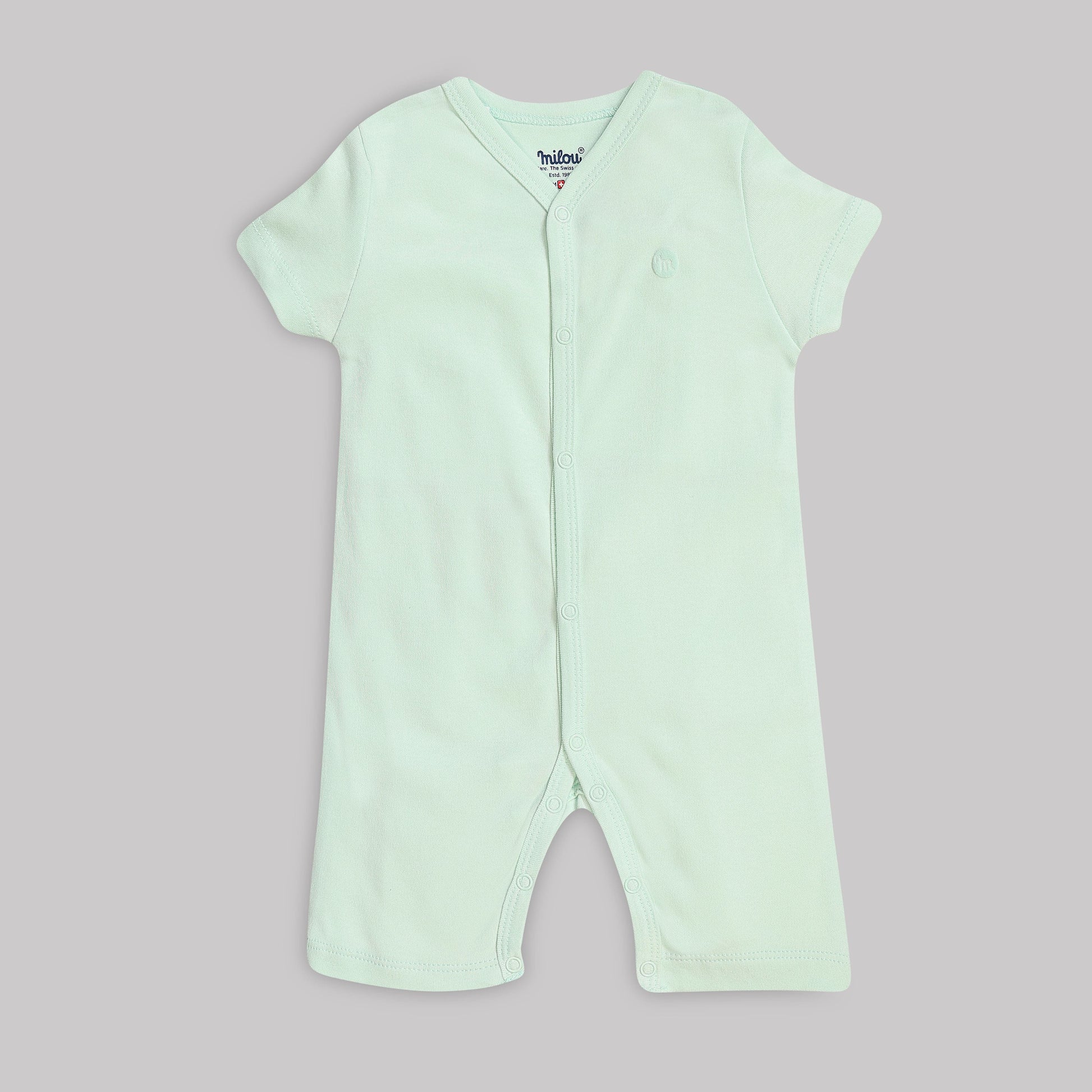 Milou Baby Cotton Short Sleeve Romper Pack of 2 - Milou - Care. The Swiss Way Milou - Care. The Swiss Way
