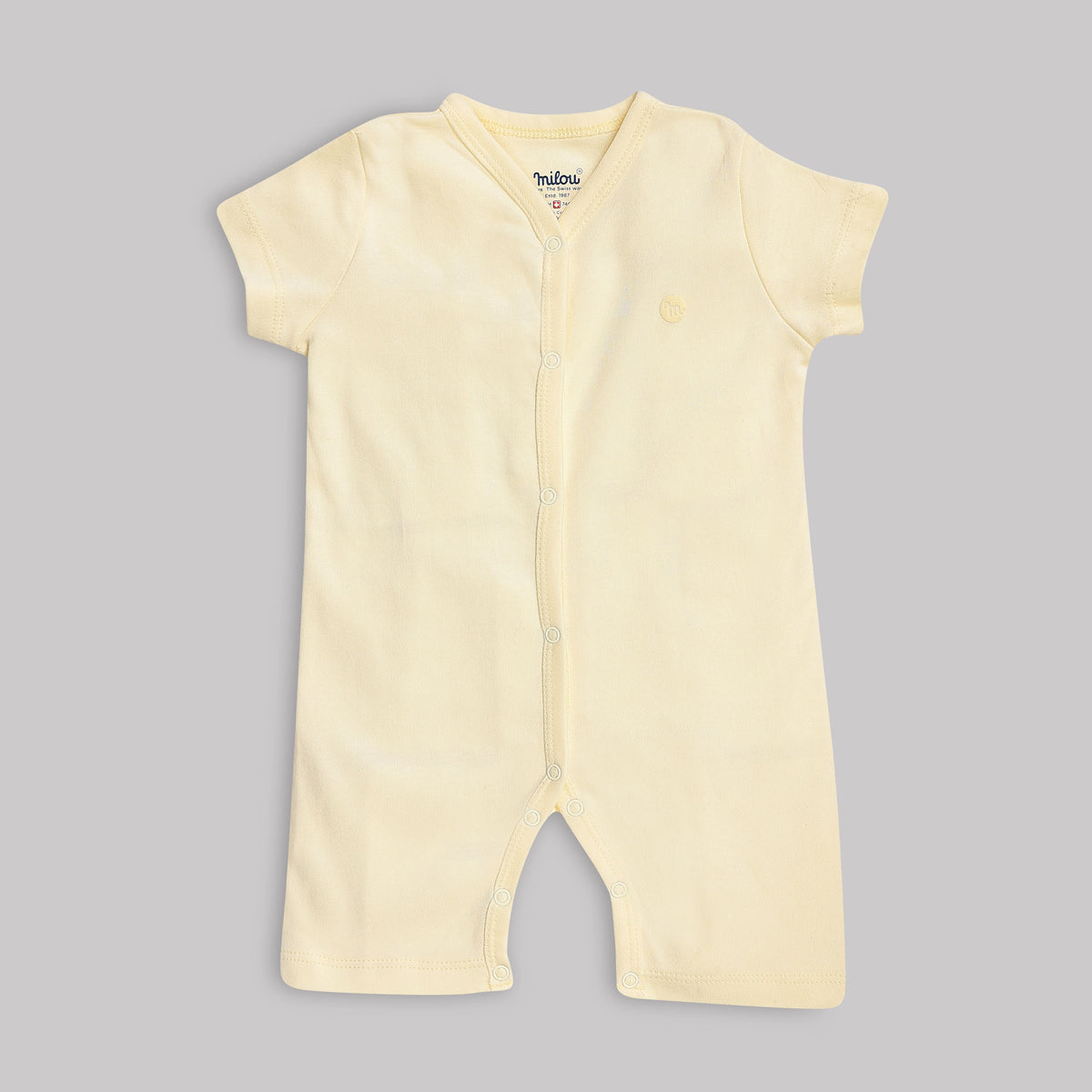 Milou Baby Cotton Short Sleeve Romper Pack of 2 - Milou - Care. The Swiss Way