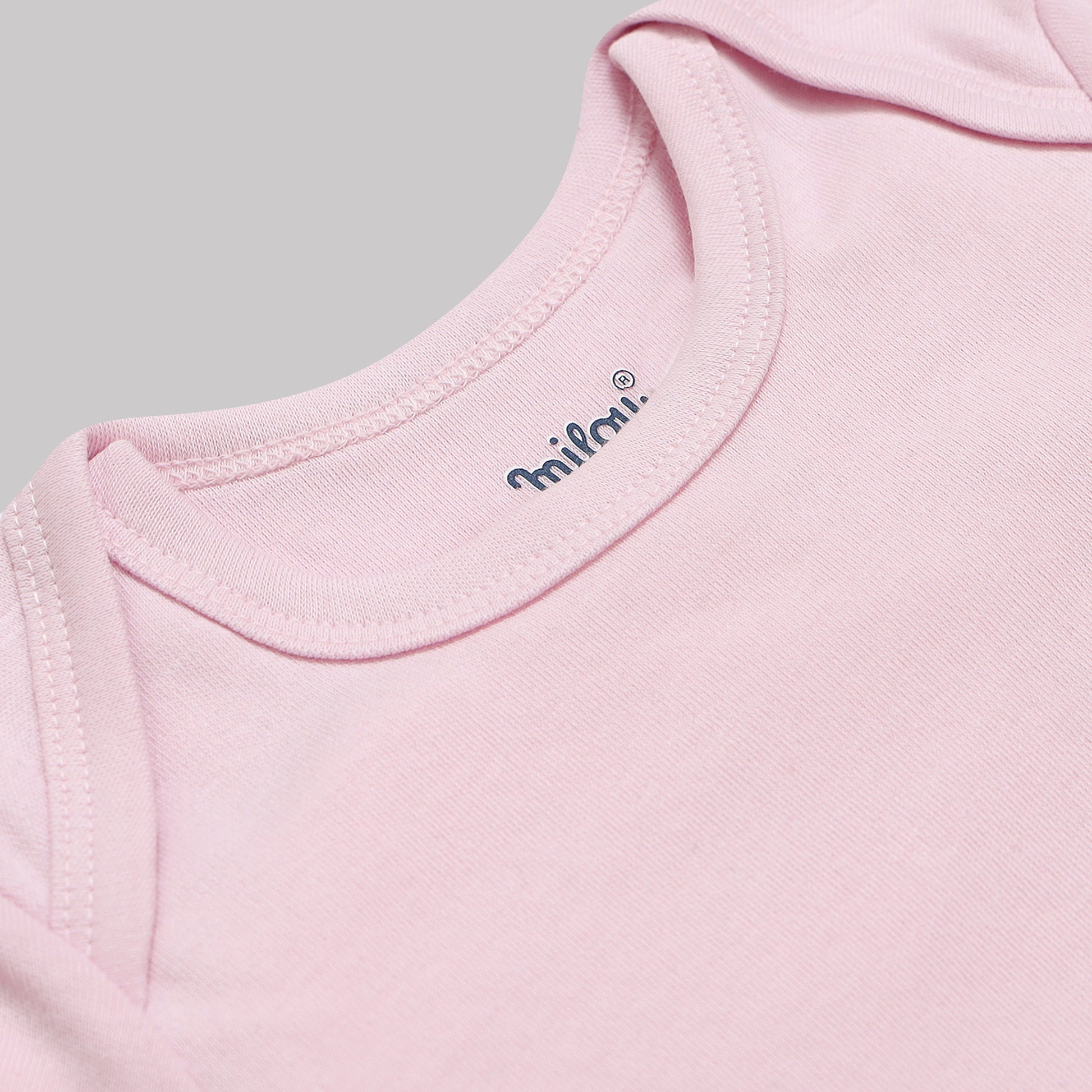Milou Baby Cotton Short Sleeve Onseie Pack of 3 - Milou - Care. The Swiss Way Milou - Care. The Swiss Way