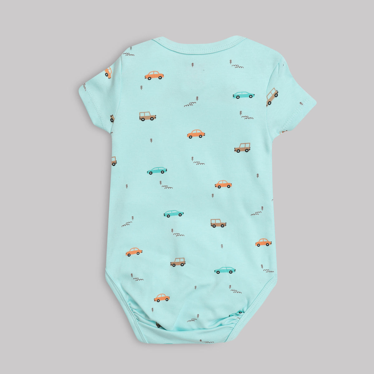 Milou Baby Cotton Short Sleeve Onseie Pack of 3 - Milou - Care. The Swiss Way