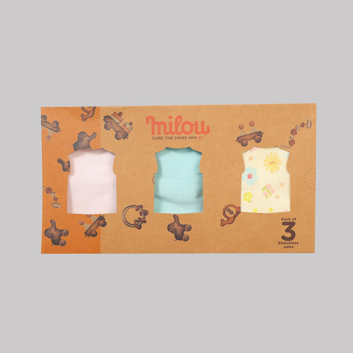 Milou Baby Cotton Sleepsuit - Milou - Care. The Swiss Way