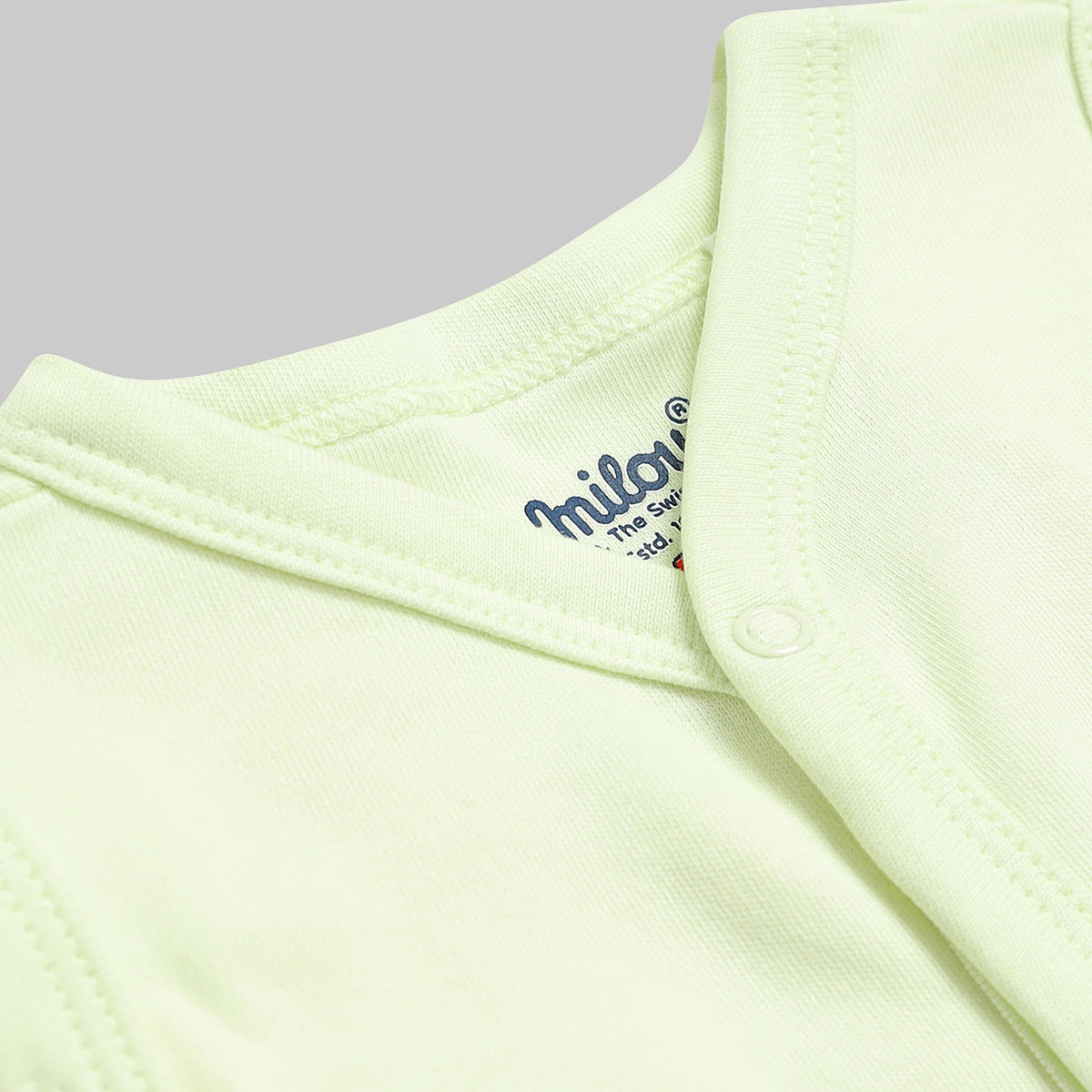 Milou Baby Cotton Sleepsuit - Milou - Care. The Swiss Way Milou - Care. The Swiss Way