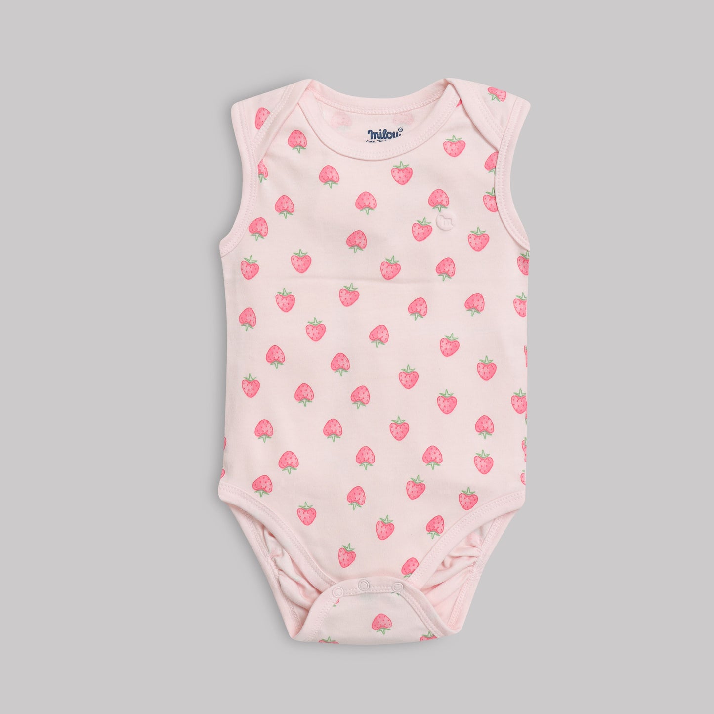Milou Baby Cotton Sleeveless Onseie Pack of 3 - Milou - Care. The Swiss Way
