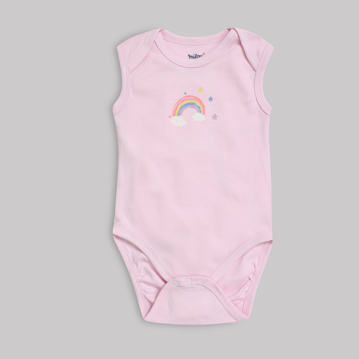 Milou Baby Cotton Sleeveless Onseie Pack of 3 - Milou - Care. The Swiss Way Milou - Care. The Swiss Way