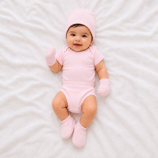 Milou Baby's Cap Bootie Mitten set - Milou - Care. The Swiss Way