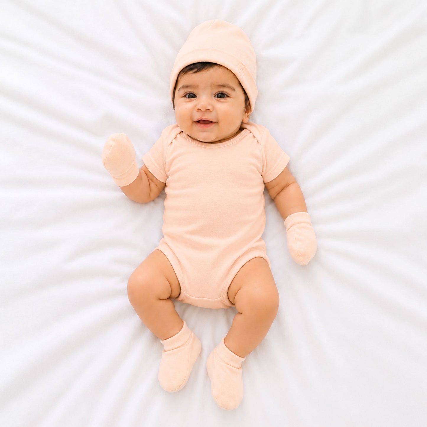 Milou Baby's Cap Bootie Mitten set - Milou - Care. The Swiss Way