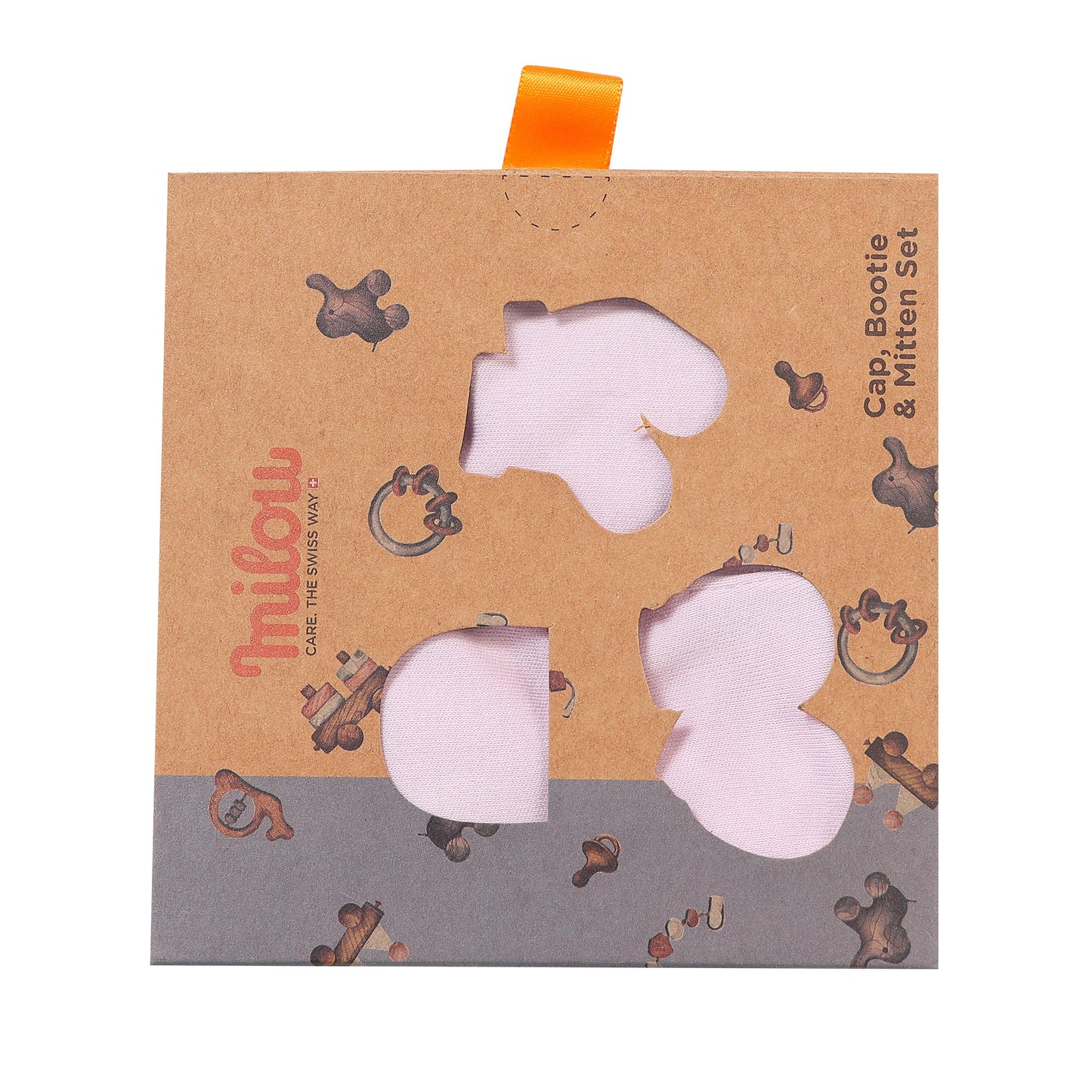 Milou Baby's Cap Bootie Mitten set - Milou - Care. The Swiss Way