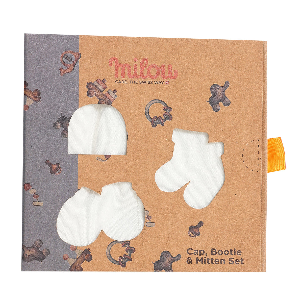 Milou Baby's Cap Bootie Mitten set - Milou - Care. The Swiss Way Milou - Care. The Swiss Way