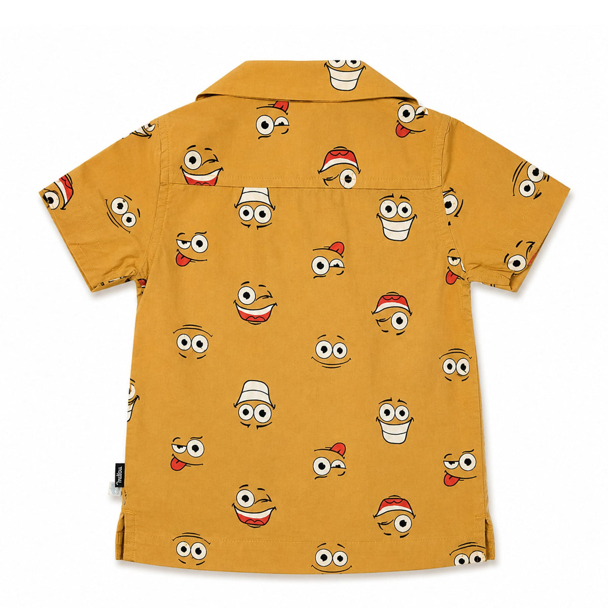 Milou Boys Camp Collar HS Shirt - Milou - Care. The Swiss Way Milou - Care. The Swiss Way