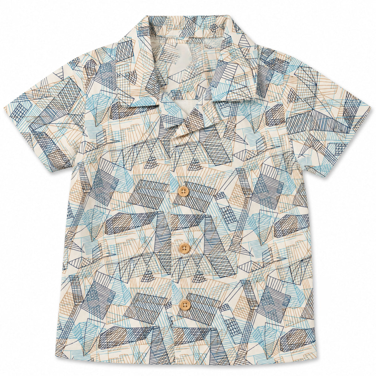 Milou Boys Camp Collar HS Shirt - Milou - Care. The Swiss Way Milou - Care. The Swiss Way