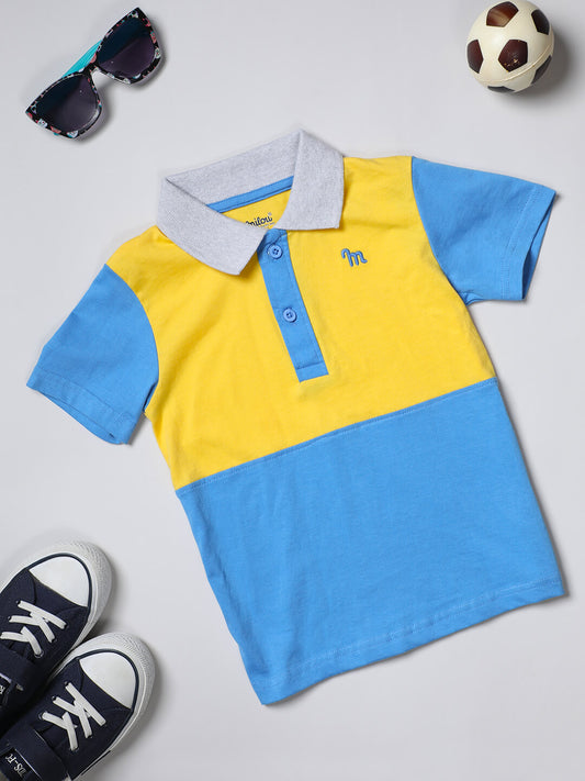 Milou Boys Color-Block Polo T-Shirt - Milou - Care. The Swiss Way