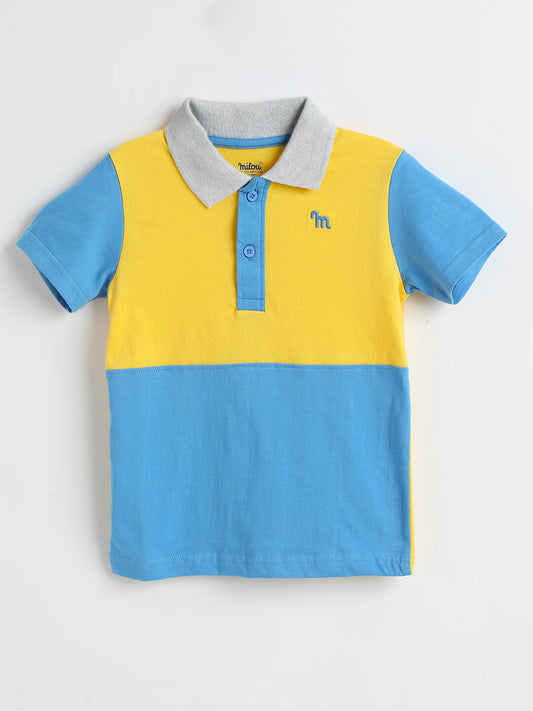 Milou Boys Color-Block Polo T-Shirt - Milou - Care. The Swiss Way