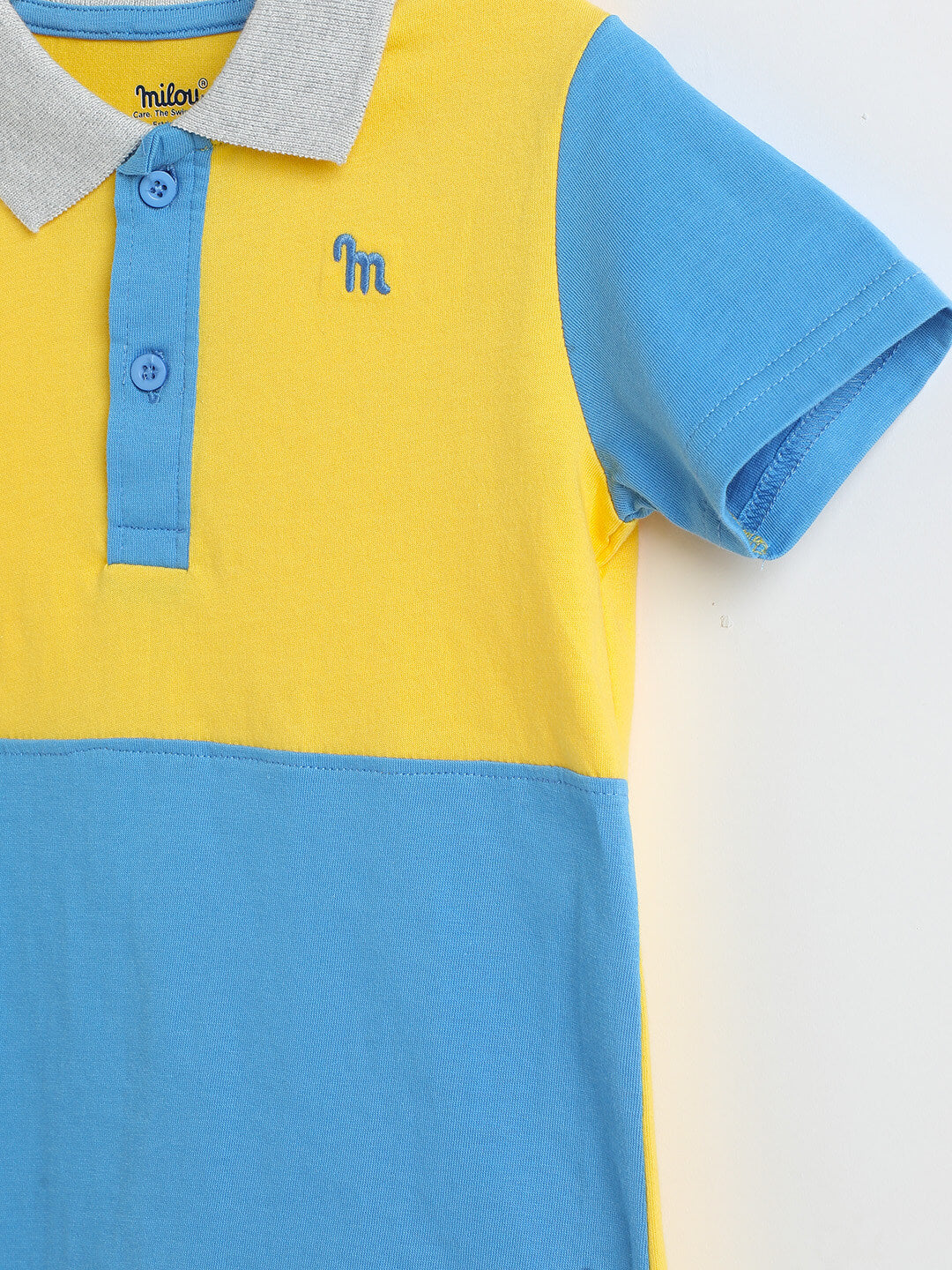 Milou Boys Color-Block Polo T-Shirt - Milou - Care. The Swiss Way