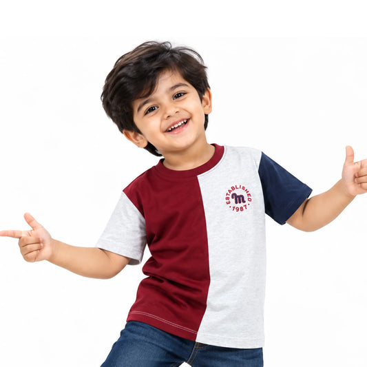 Milou Boys Color Block T-Shirt - Milou - Care. The Swiss Way