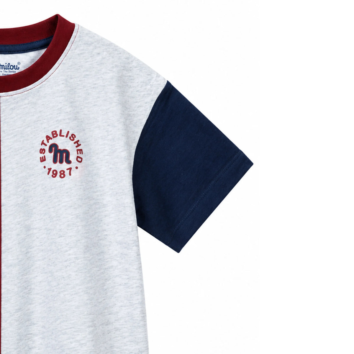 Milou Boys Color Block T-Shirt - Milou - Care. The Swiss Way Milou - Care. The Swiss Way