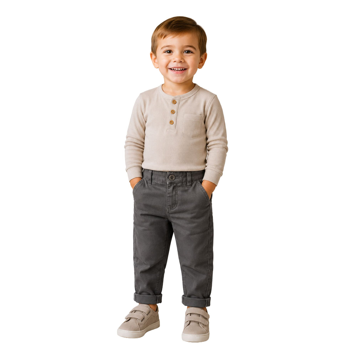 Milou Boys Cotton Twill Chinos - Milou - Care. The Swiss Way Milou - Care. The Swiss Way