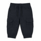 Milou Boys Drawstring Cargo Pants in navy - front flat lay