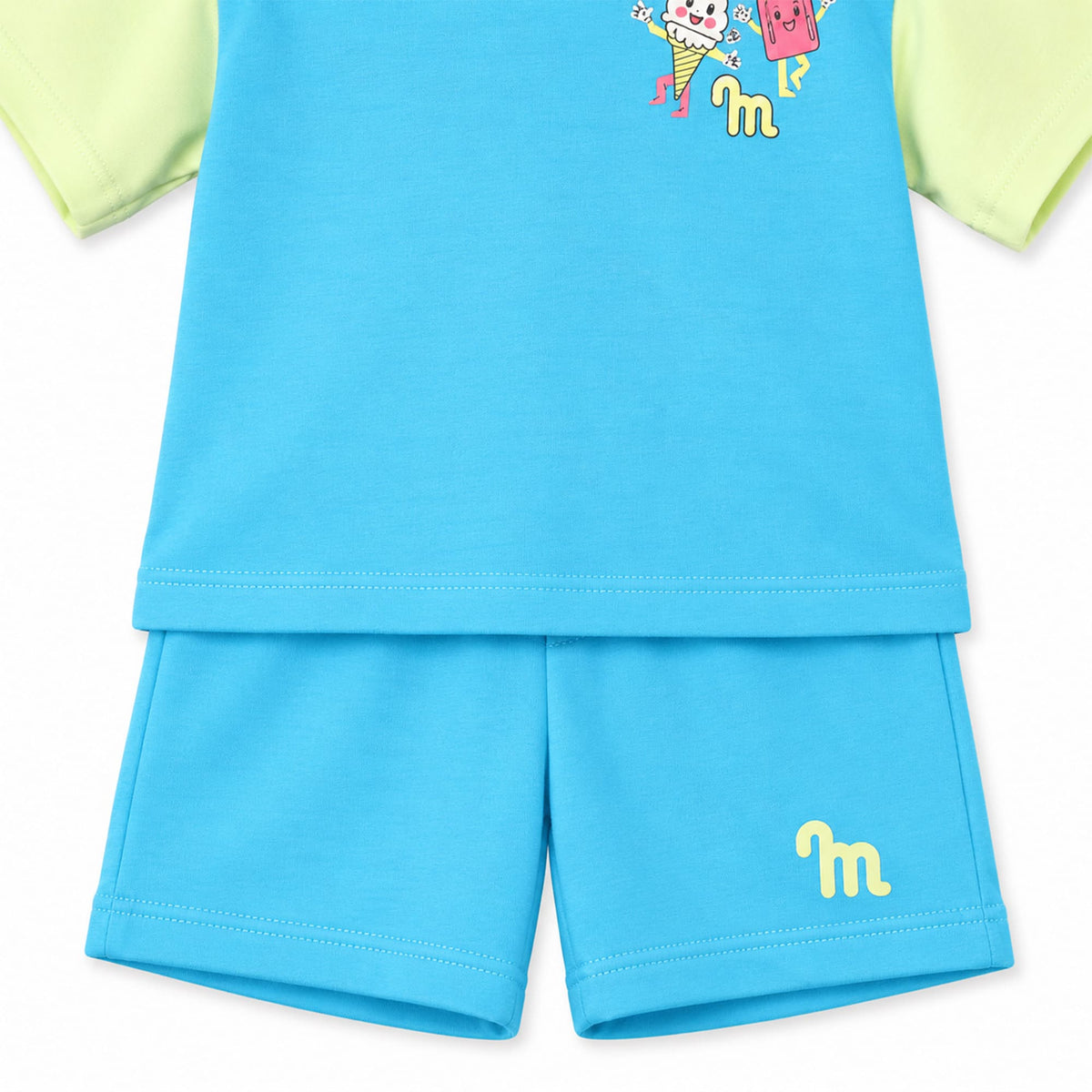 Milou Boys H/S Hooded Tee and Shorts Set - Milou - Care. The Swiss Way Milou - Care. The Swiss Way
