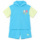 Milou Boys H/S Hooded Tee and Shorts Set - Milou - Care. The Swiss Way