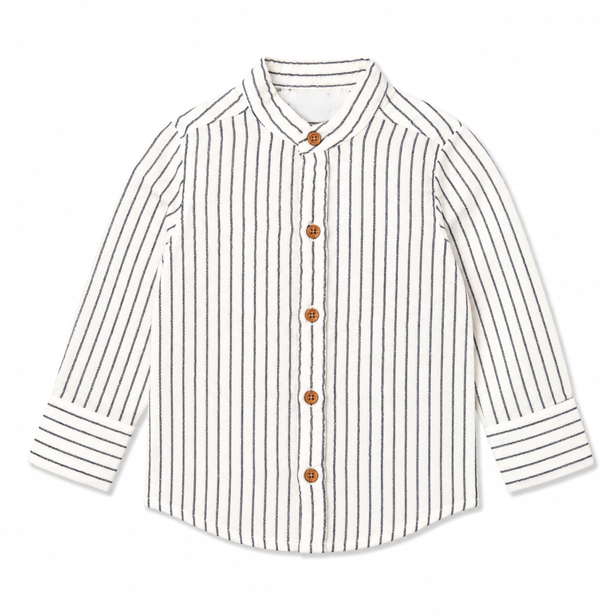 Milou Boys Mandarin Collar Shirt - Milou - Care. The Swiss Way