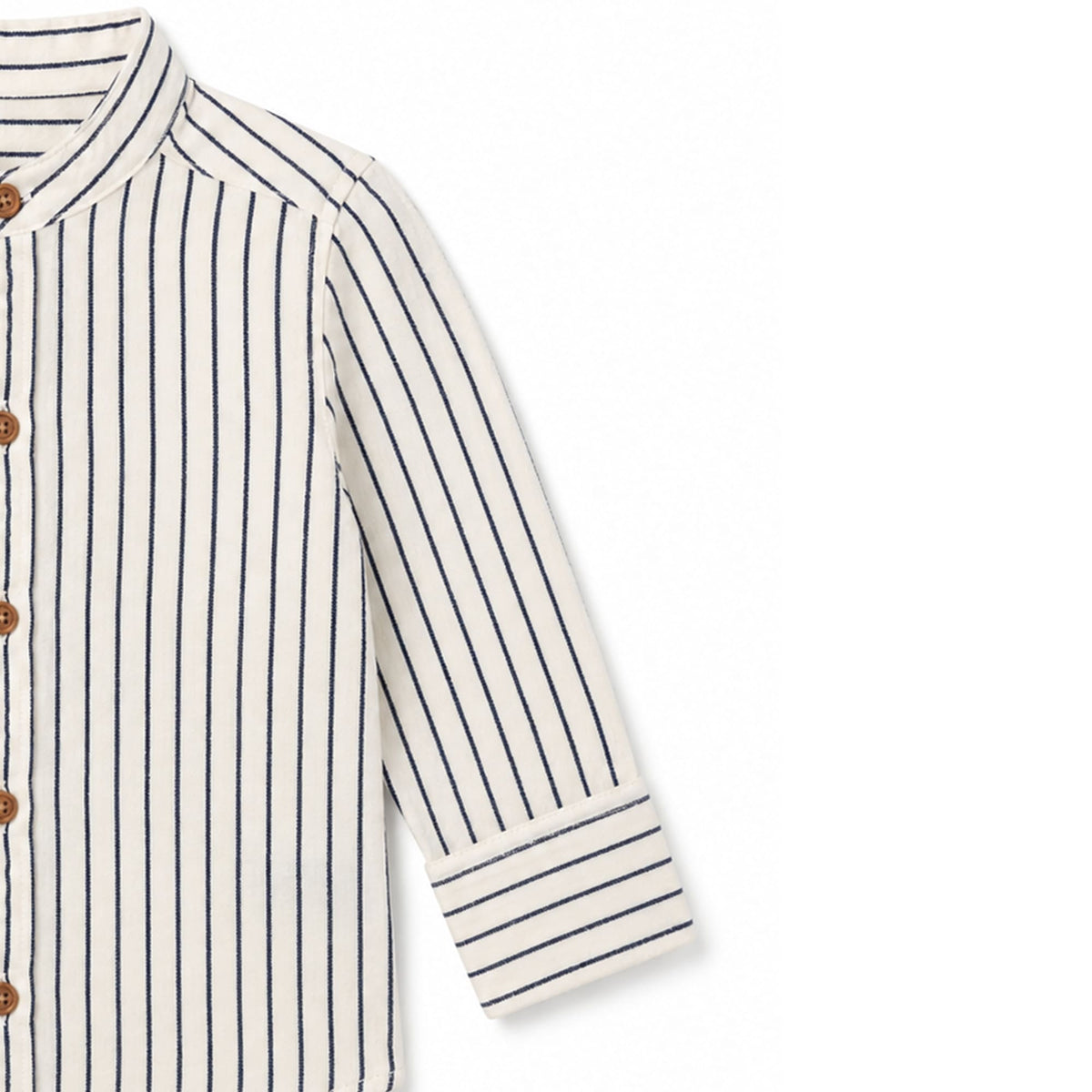 Milou Boys Mandarin Collar Shirt - Milou - Care. The Swiss Way