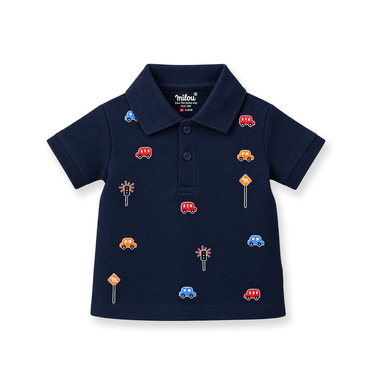Milou Boys Polo T-Shirt - Milou - Care. The Swiss Way Milou - Care. The Swiss Way