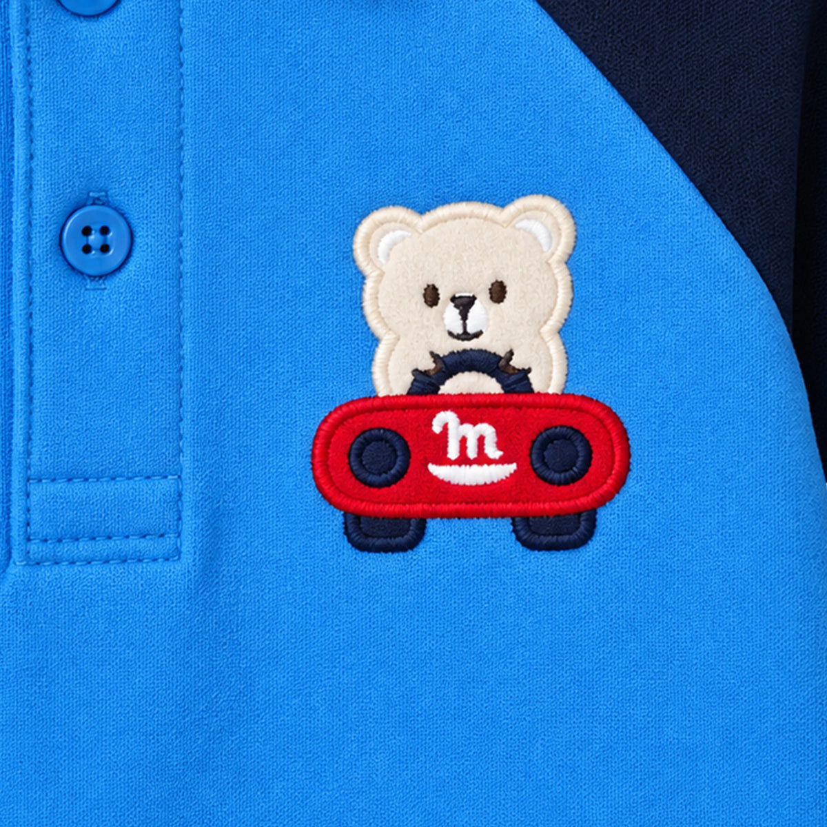Milou Boys Raglan Sleeve Polo T-Shirt - Milou - Care. The Swiss Way Milou - Care. The Swiss Way